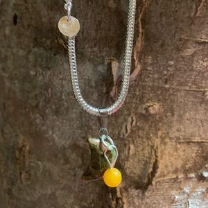 Unakite Healing Quartz and Ámbar/Uniquita+Ámbar